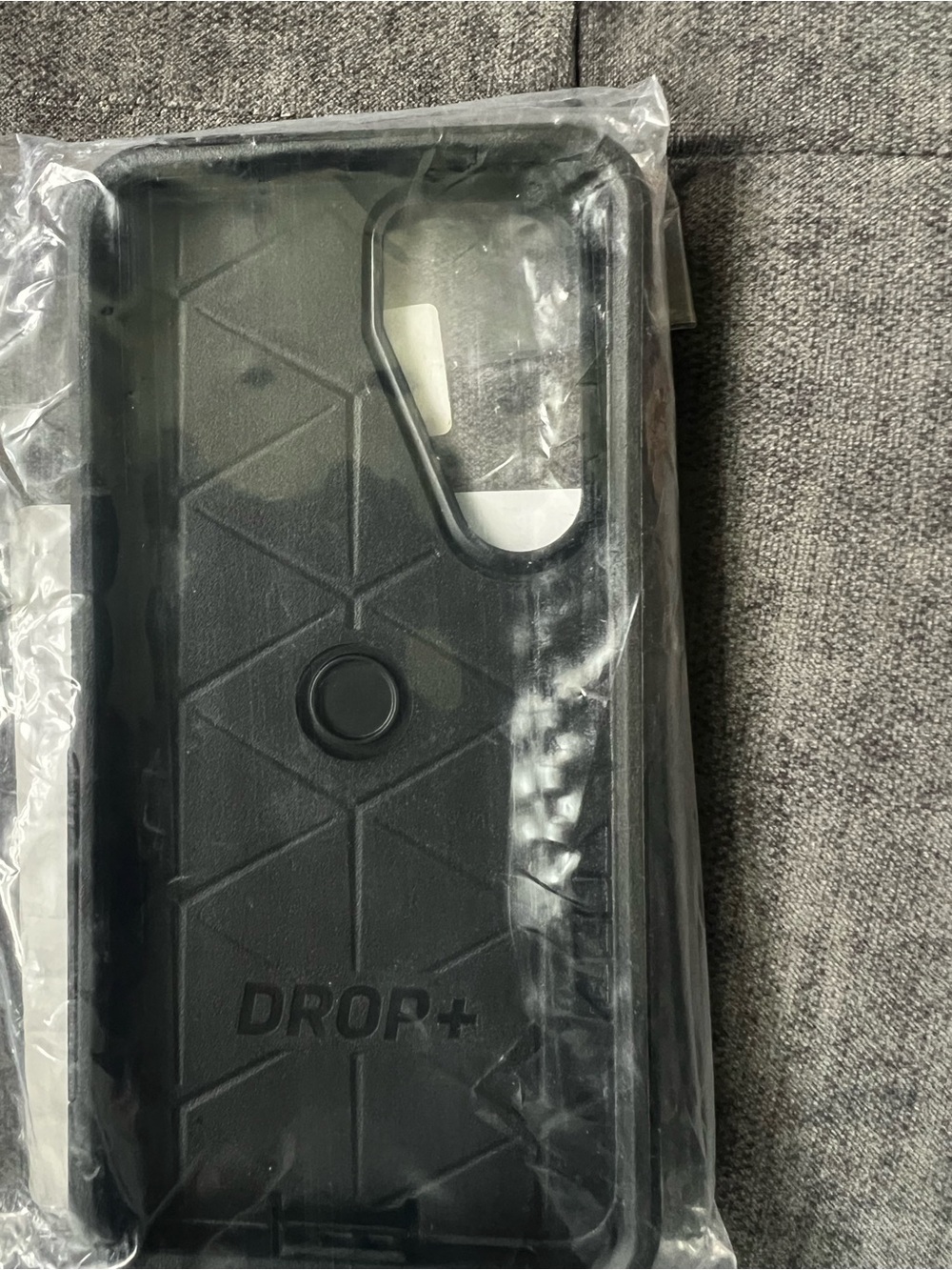 S25 OtterBox Drop+ Heavy Duty Black Phone Case